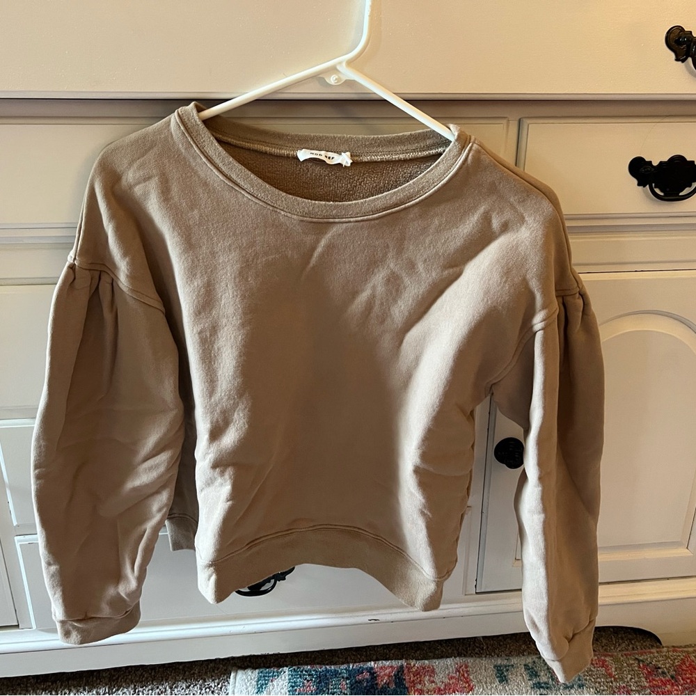 Vici | Crop Top Long Sleeve Sweatshirt